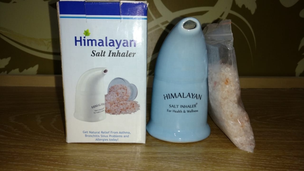 Himalayan Salt Pipe Inhaler best for astema patient for take easy Breath with Himalayan Salt Granules