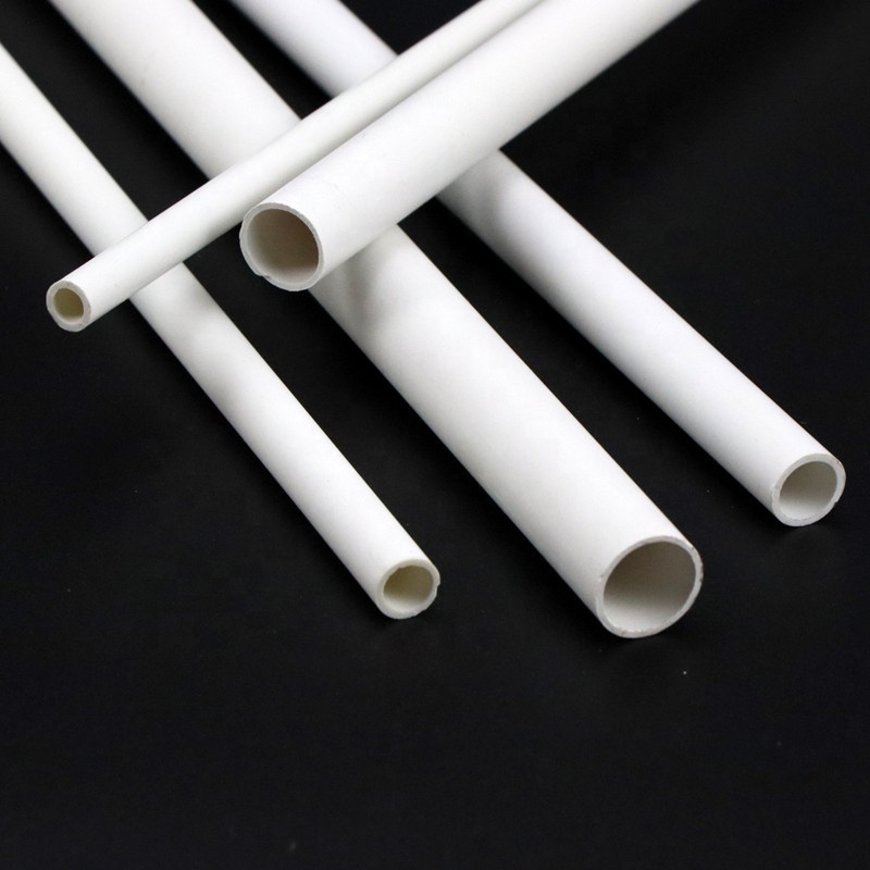 O.D 6~15mm  White Small Size PVC Pipe Aquarium Fish Tank Water Supply Tube Garden Irrigation Hydroponic Planting Frame Pipe