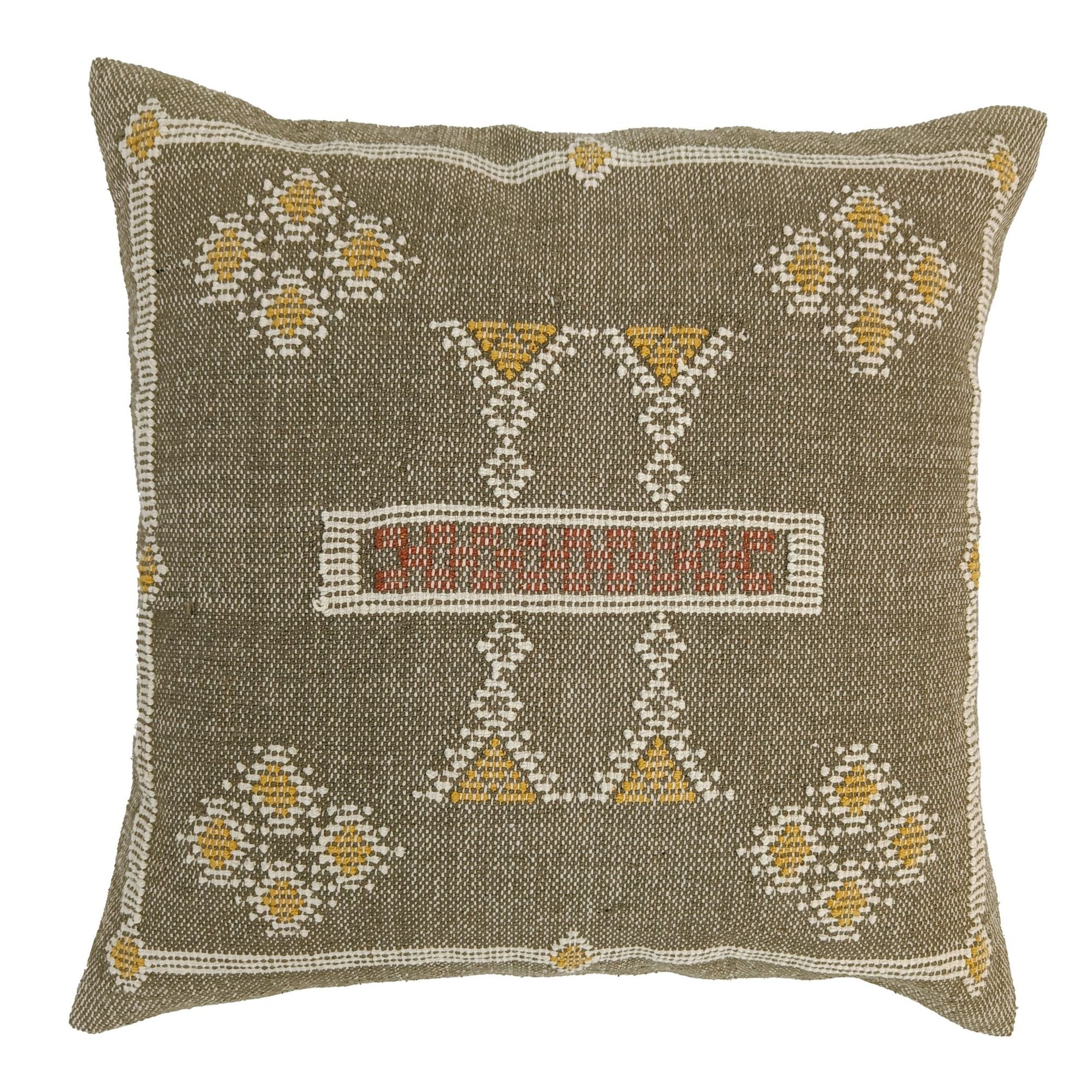 Sabra Kilim Pillow Cover Handmade Designer Home Decor Moroccan Farmhouse Theme Multi Design Beautiful Handcrafted Cushion Cover