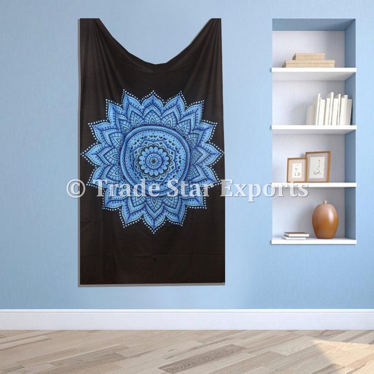 Lotus Mandala Tapestry Printed Wall Decor For Home Ethnic Bedspread Stylish Beach Throw Hippie Ombre Indian Wall Art Tapestry