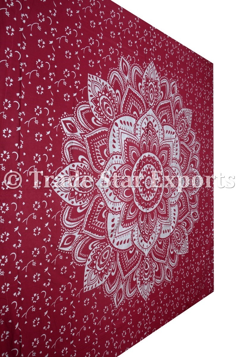 King Size Tapestry Wholesale Large Cotton Wall Hanging Traditional Mandala Wall Art Tapestries