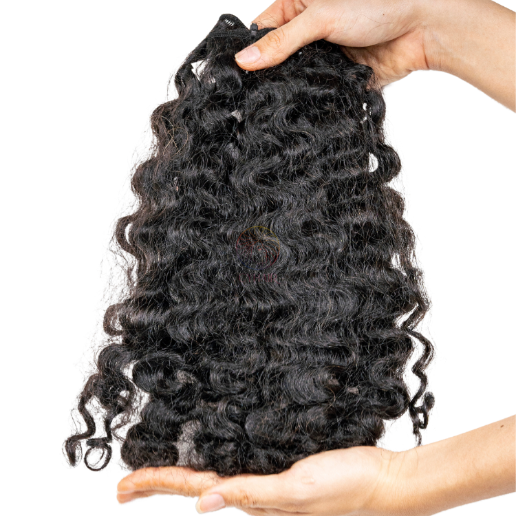 Virgin Cambodian Curly Hair From Vietnam Company Raw Burmese Curly Cambodian Hair Bundles