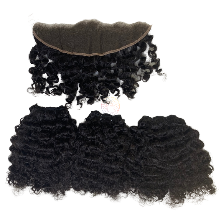 Virgin Cambodian Curly Hair From Vietnam Company Raw Burmese Curly Cambodian Hair Bundles