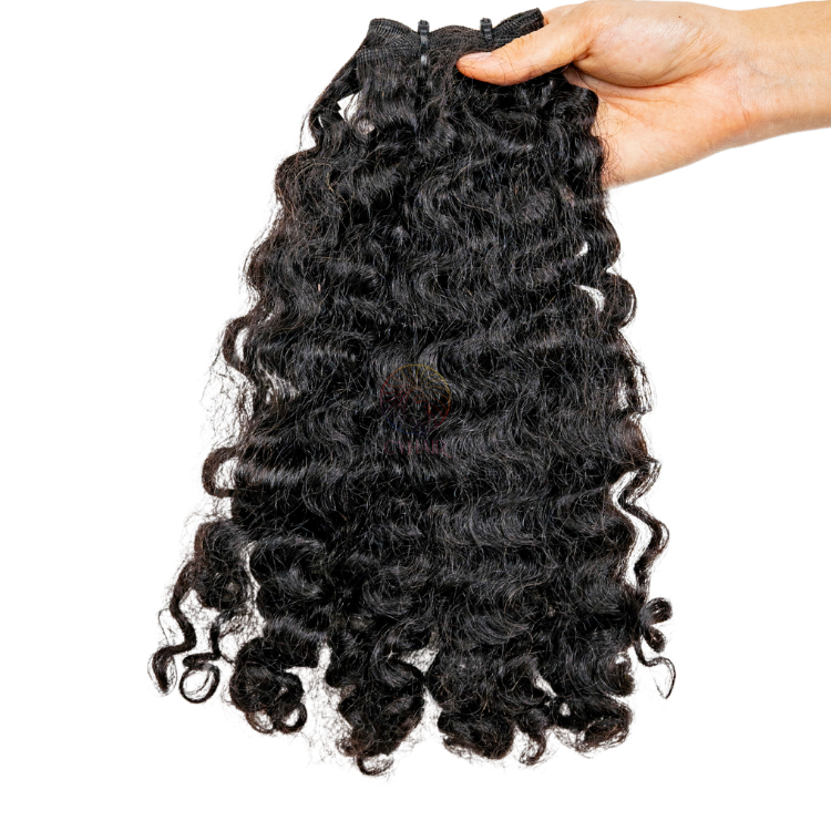 Virgin Cambodian Curly Hair From Vietnam Company Raw Burmese Curly Cambodian Hair Bundles