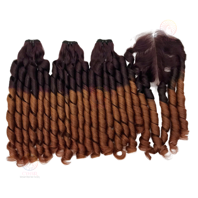 Vietnam Passion Twist Hair Super Quality Kinky Curly Twist Full Cuticle Aligned Hair Hot Selling 2023