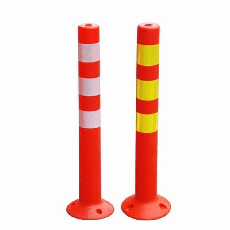 Orange Flexible Warning Post Delineator Post