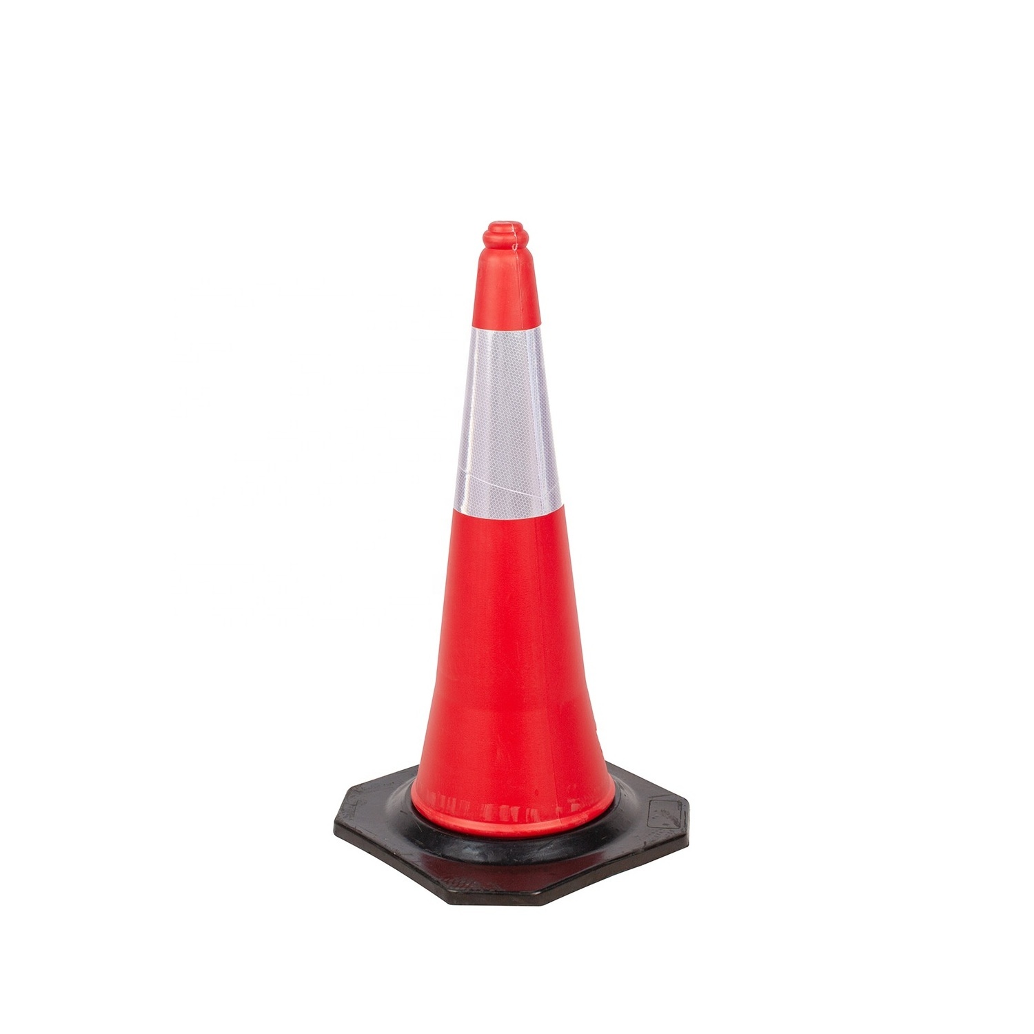 Reflective Road Safety Equipment 1 meter traffic cone PE Used Traffic Cones