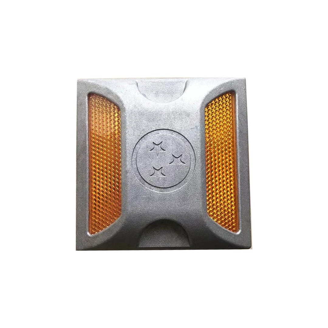 2 side reflectors factory sale aluminium road stud