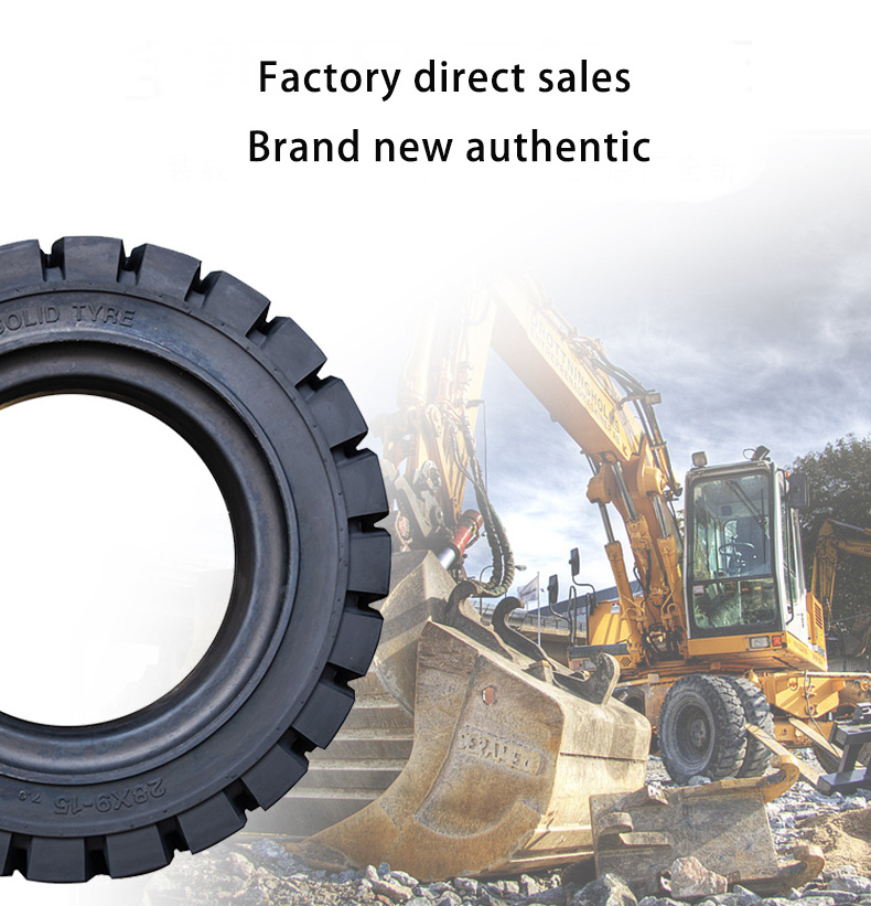 Manufacturer Forklift Solid Tire Diameter 22