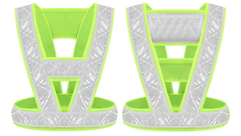 V-Shaped Reflective Vest Transportation Road AdministrationWork Clothing Custom Saftey Vests