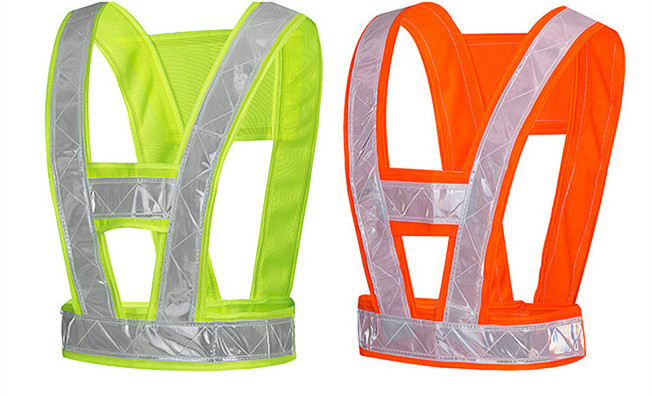 V-Shaped Reflective Vest Transportation Road AdministrationWork Clothing Custom Saftey Vests