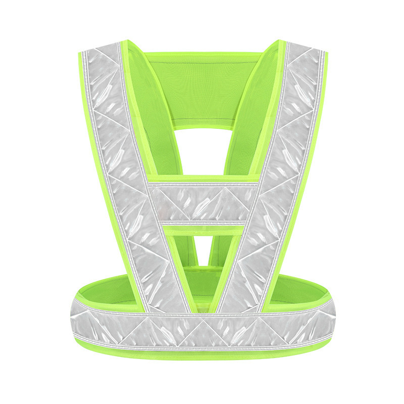 V-Shaped Reflective Vest Transportation Road AdministrationWork Clothing Custom Saftey Vests