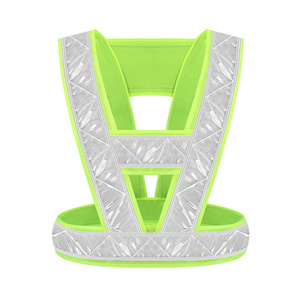 V-Shaped Reflective Vest Transportation Road AdministrationWork Clothing Custom Saftey Vests