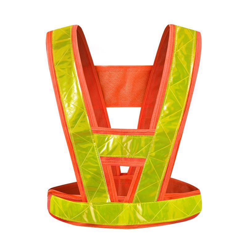 V-Shaped Reflective Vest Transportation Road AdministrationWork Clothing Custom Saftey Vests