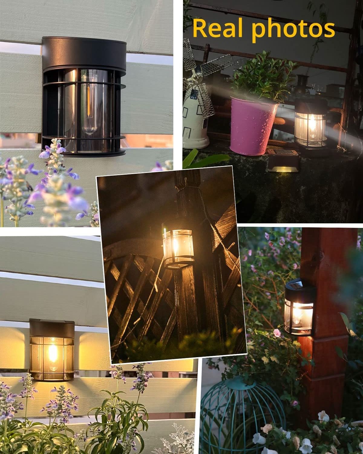 Summer LED Solar Light Outdoor Wall Lamps Energy Garden Lamps Waterproof Solar Lamp Courtyard Garden Decoration Light