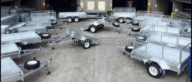 Australia  standard 8x5 10x5  galvanized  travel / car/farm/truck utility  trailer