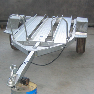 Hot Dipped Galvanized 3 Rails Motorcycle Trailer/Motorbike Trailer