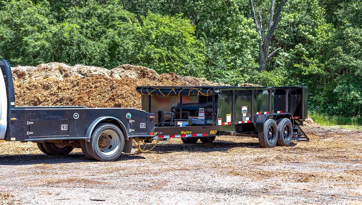 American Market Heavy Duty Tandem Axle   Dump Utility /Dupm Trailer for sale