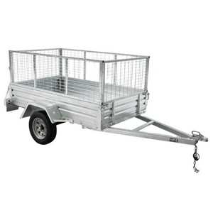 5x8  hot dipped galvanized box enclosed trailer