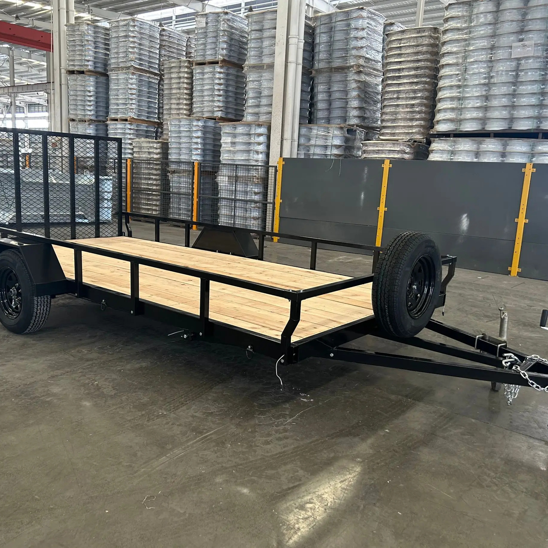 5x8 6x10 6x12 7x12 7x14 Powder coated Landscape trailer ATV utility car trailer