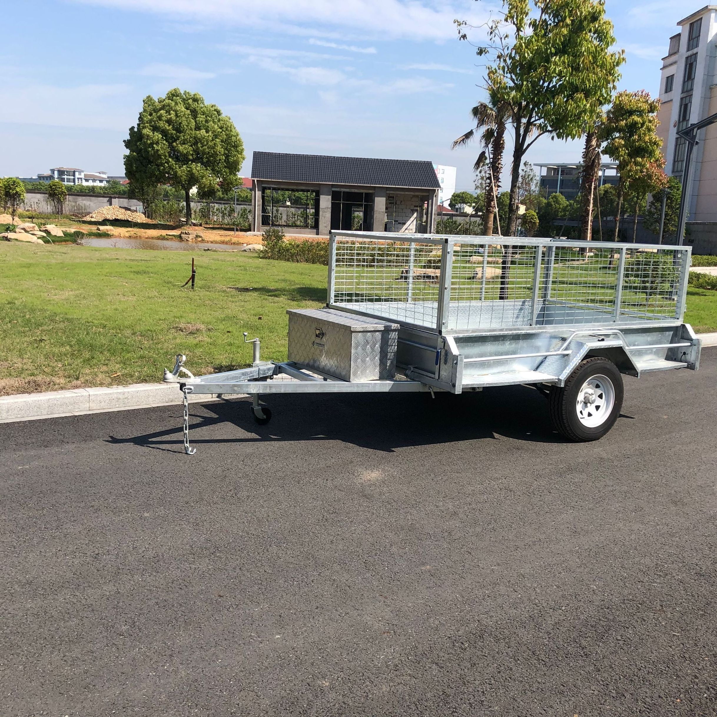 2023 New  Adr  Approved   Galvanized strong Box /car/utility/farm Trailer