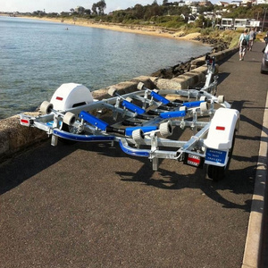 Economic High Quality Hot Dipped Galvanized Aluminium Boat Used Heavy Duty Jet ski Trailers