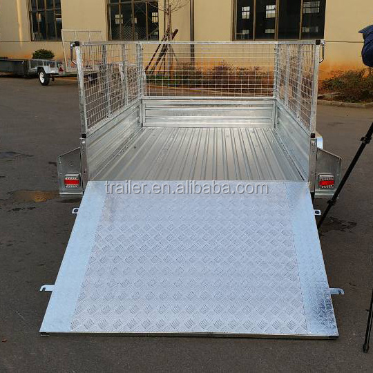 2021 Hot Dipped Galvanized 3x5 4x6 4x7 5x8 5x10 6x12 Cage Box Utility ATV Car Truck Farm Trailer