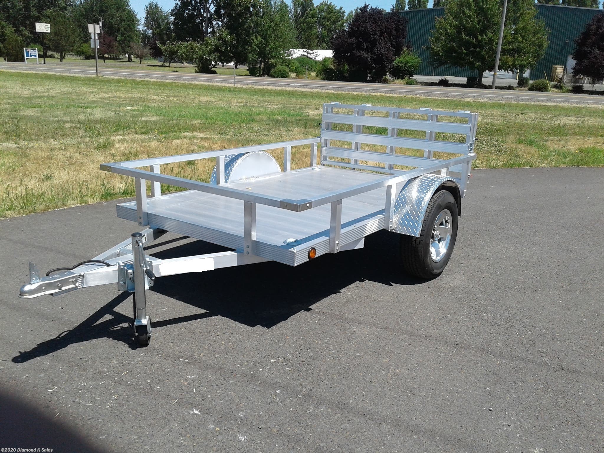 2020 New 5X8 5X10 6X12 6X13 Aluminum  utility/motorcycle/ small car  Trailer