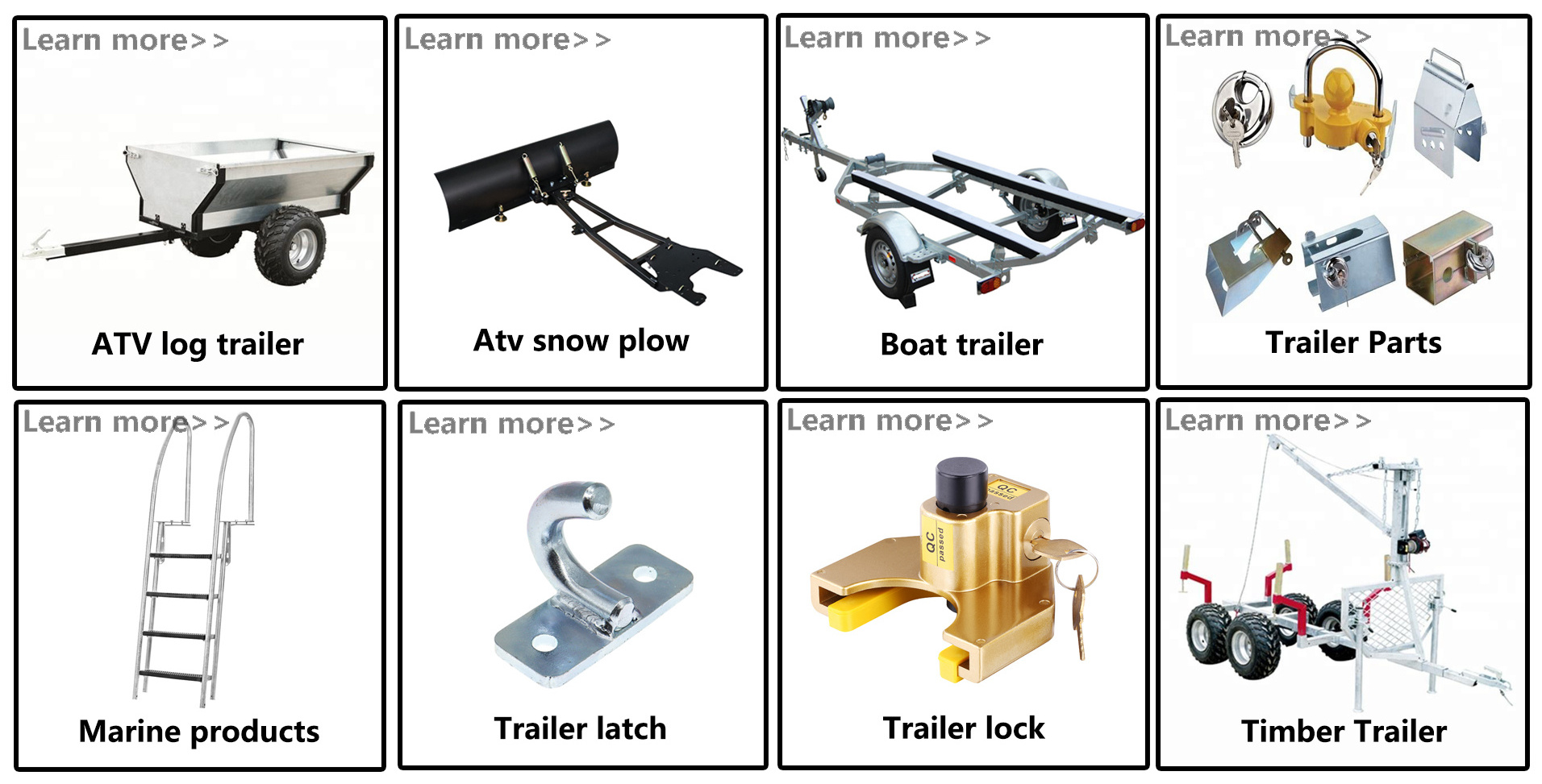 Heavy Duty Universal Coupler Hitch Trailer Lock For trailer parts accessories