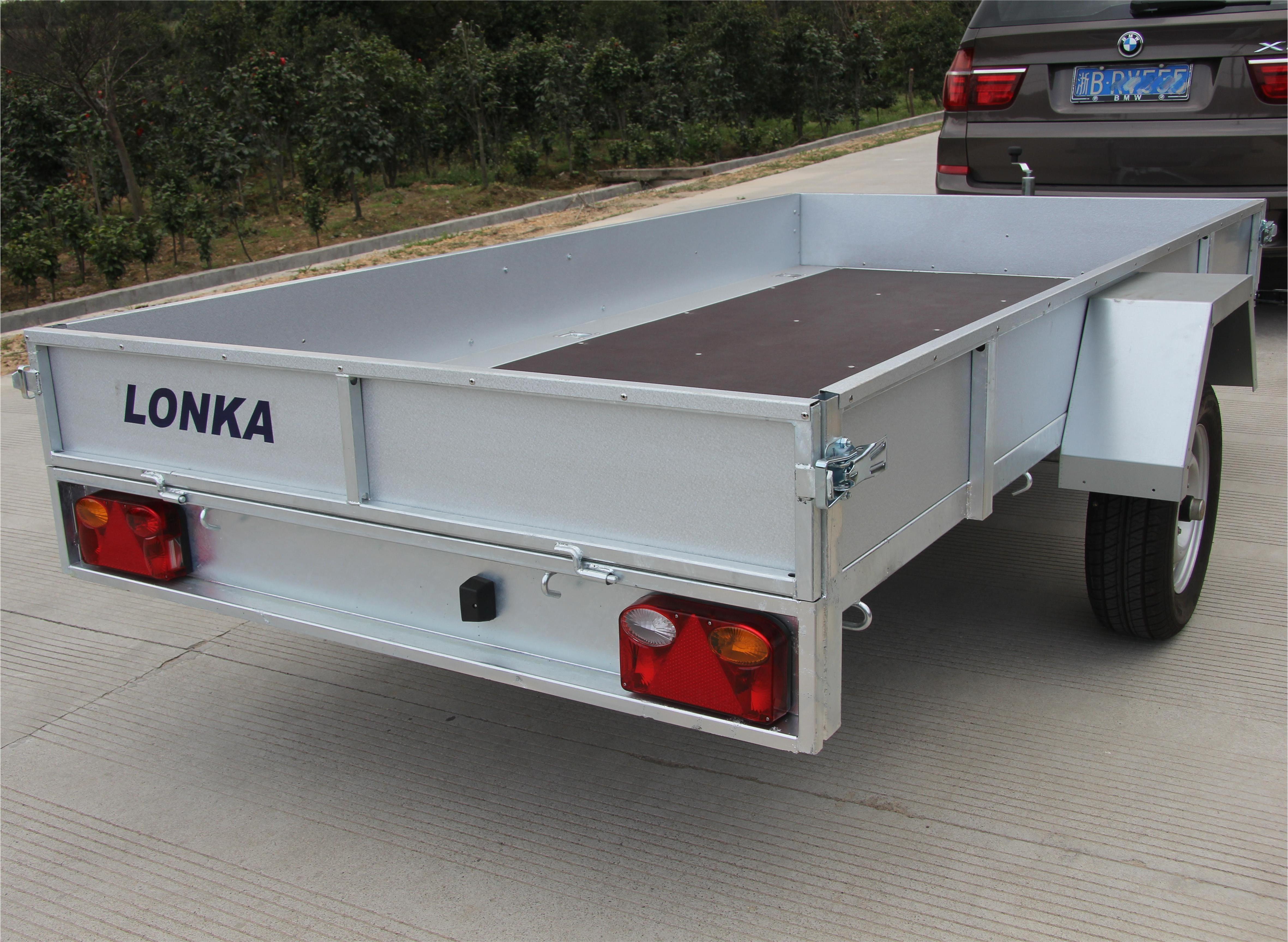 ATV Utility Trailer with Removable Mesh Sides