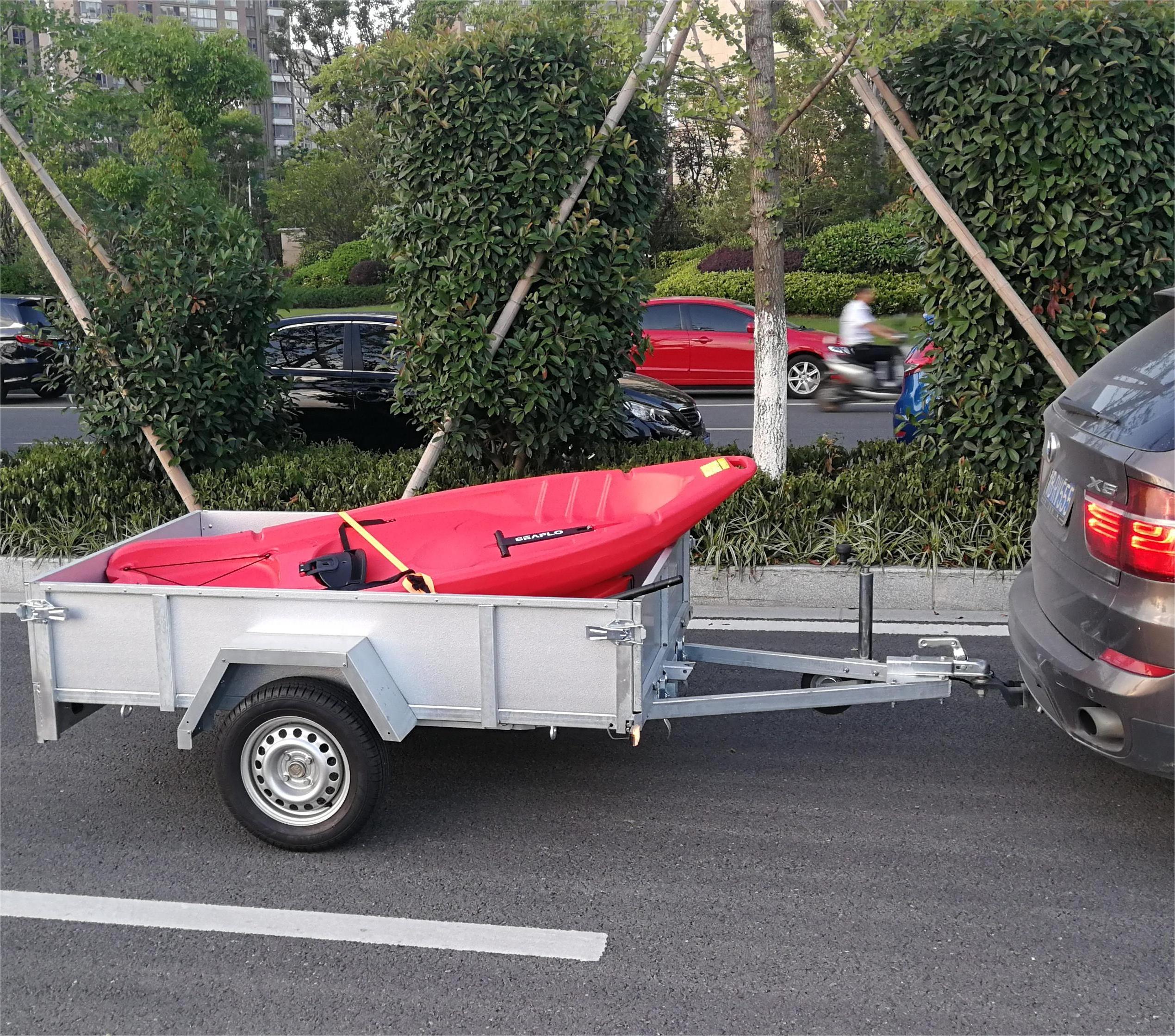 ATV Utility Trailer with Removable Mesh Sides