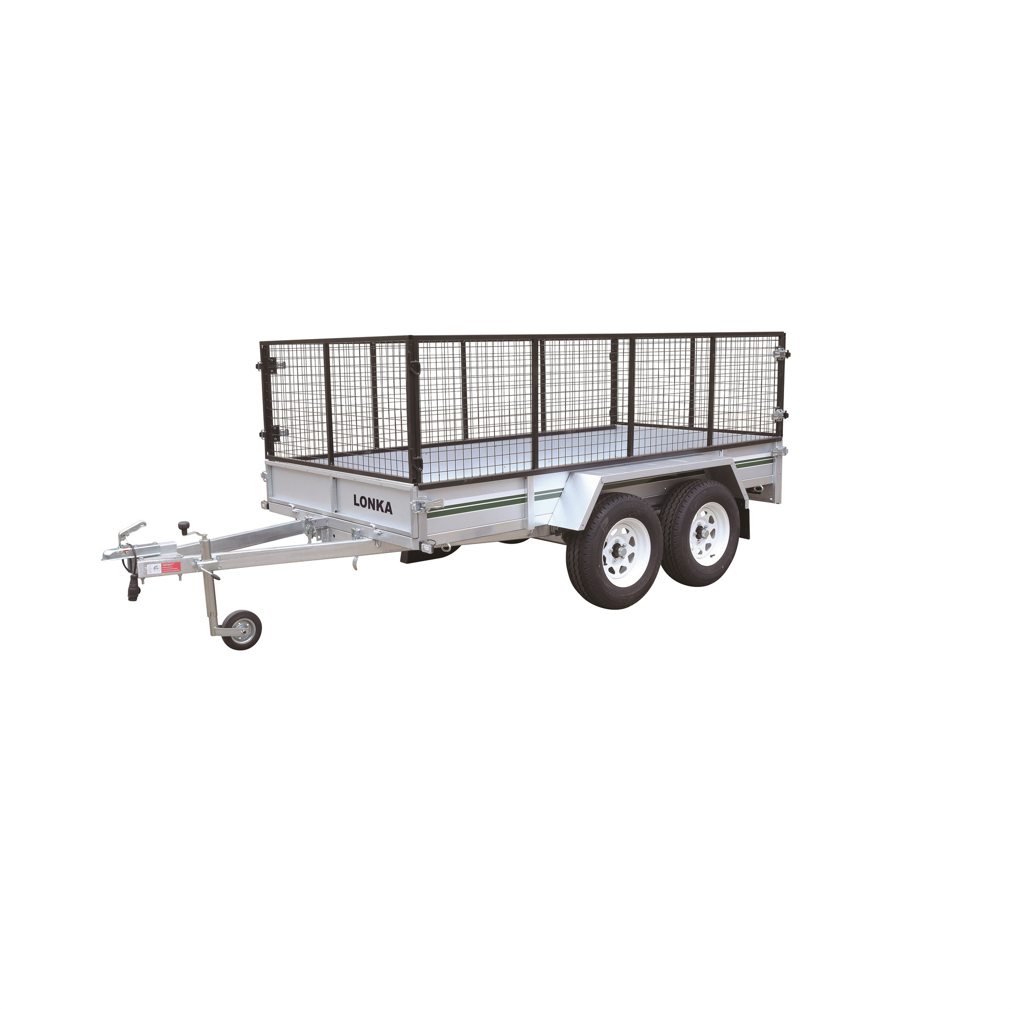 ATV Utility Trailer with Removable Mesh Sides