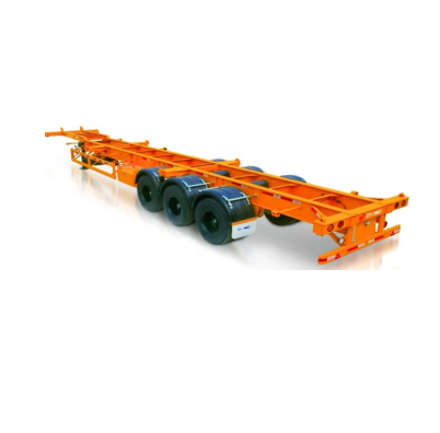 Manufacturers 40ft Container Trailer Chassis Transport 20 Feet 40 ft Container Chassis Skeleton Trailer