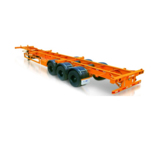 Manufacturers 40ft Container Trailer Chassis Transport 20 Feet 40 ft Container Chassis Skeleton Trailer