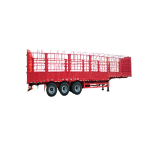 China Factory Sale Dump Truck 60 Cubic Meter Side Hydraulic Tipper Trailer