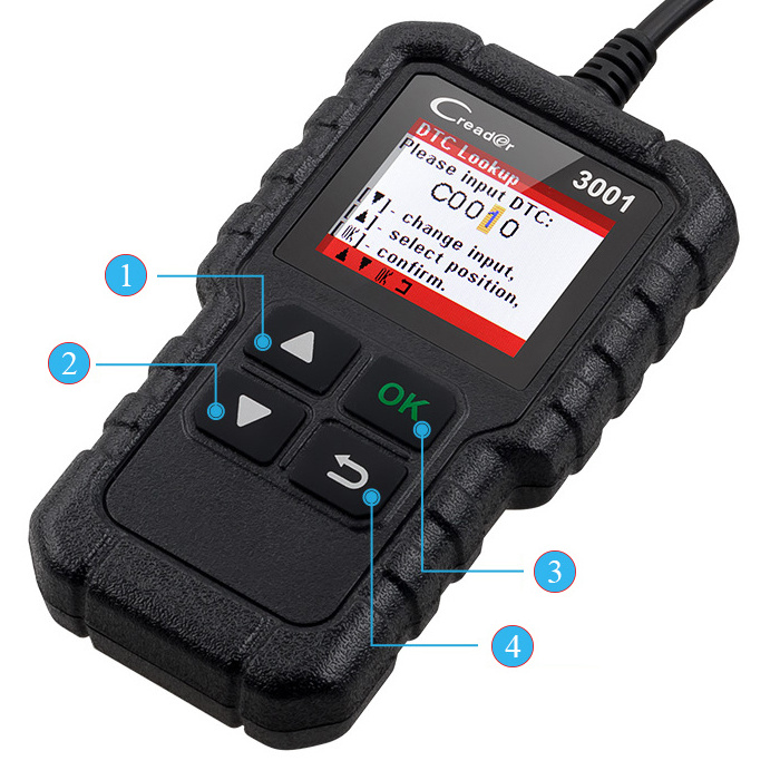 CR3001OBD2  Engine Code Reader Scanner Car Diagnostic tool ELM327 Scan Tool