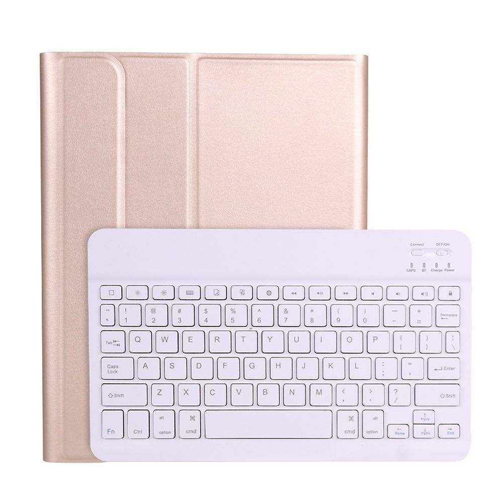 A11B Wireless Blue-tooth 3.0 Ultra-thin ABS Detachable  Keyboard Leather Case with Holder & Pen Slot for iPad Pro 11 inch 2021