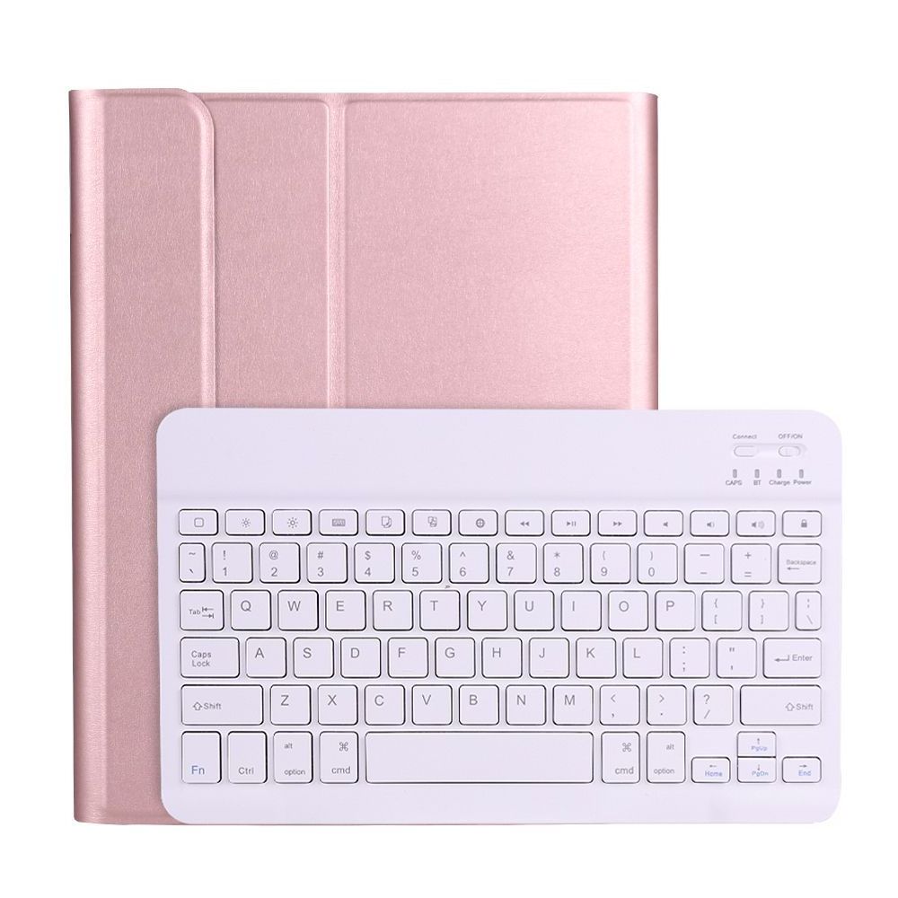 A11B Wireless Blue-tooth 3.0 Ultra-thin ABS Detachable  Keyboard Leather Case with Holder & Pen Slot for iPad Pro 11 inch 2021