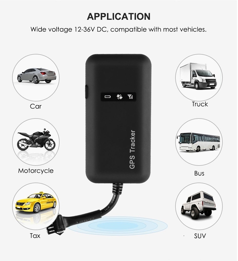 GT02A GPS Tracker 2g GSM GPRS Wireless Car Bus Anti Theft With Engine Shut Off Fuel Cut Off for Tk110 Gf-07 Gf 22 Gt02 OBD