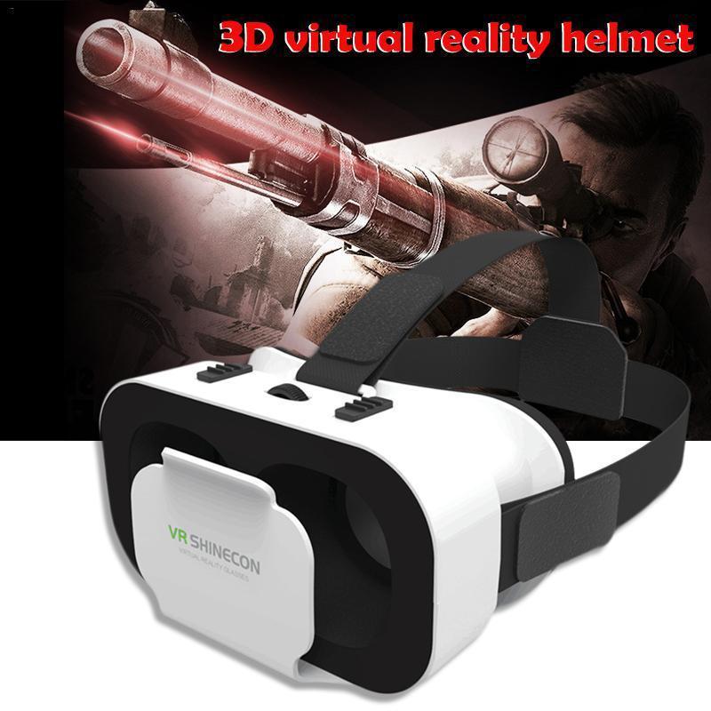 SHINECON SC-G05A VR Glasses 3D Virtual Reality Glasses Helmet Googles Cardboard for 4.7-6.0 inch Smartphone