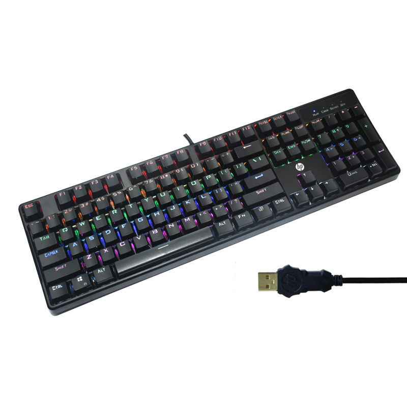 Mechanical Keyboard Laptop Computer Gaming Cherry Switch offer Wired Keyboard Mouse for gift 104 Keys Keyboard Gamesir  Teclado