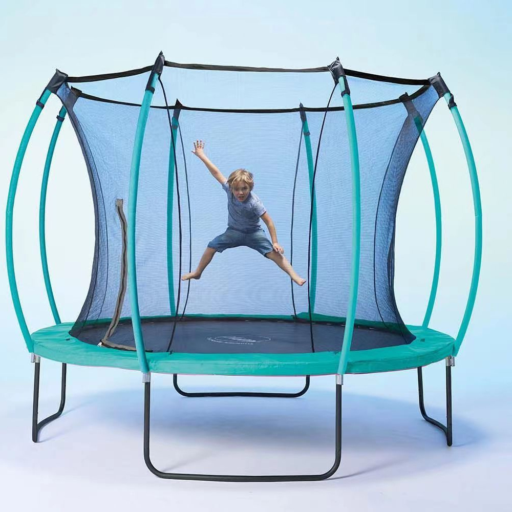 10ft high quality trampoline with enclosure