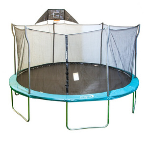 16ft round child walmart trampoline with enclosure ,for outdoor jumping trampoline