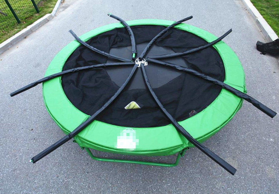 10ft high quality trampoline with enclosure