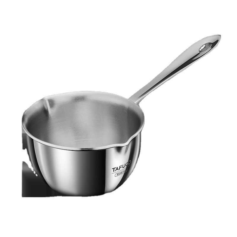 0.2 Quart Mini 316 Stainless Steel Pot For Melting Butter Chocolate Cream Sauce Milk Saucepan