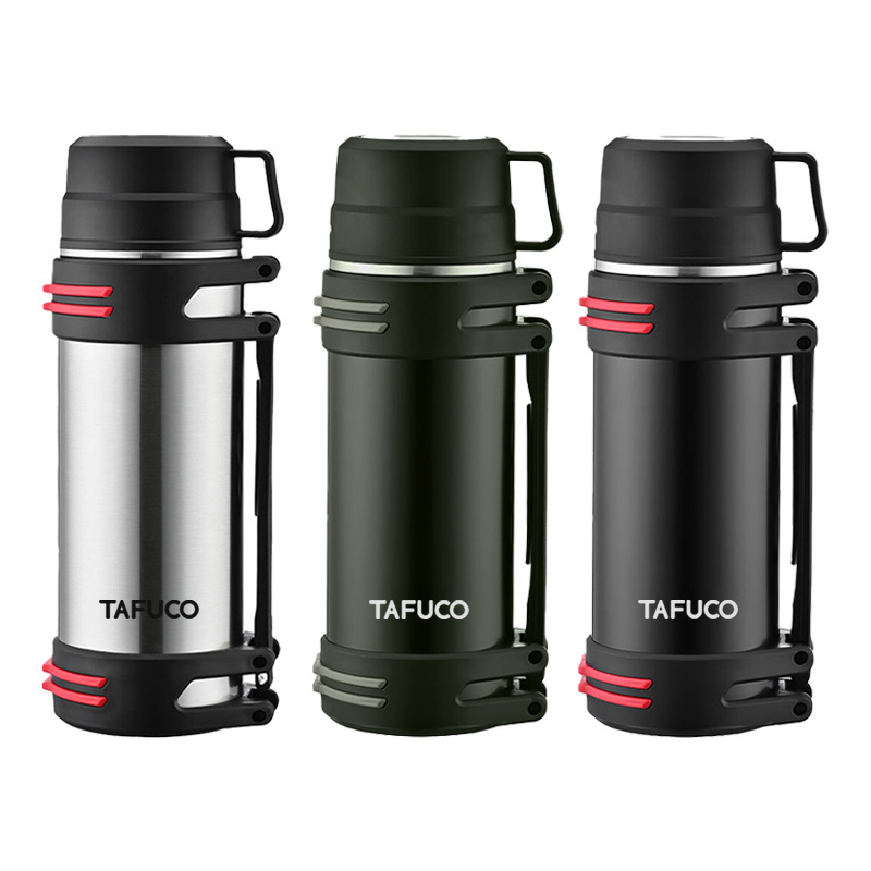 Multi Size Keep Hot Over 24 hours Double Wall Insulated Thermos Stainless Steel Water Bottle Travel Pot