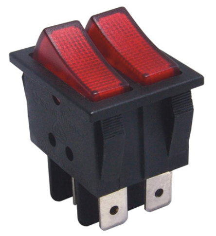 12V T100 Illuminated Illuminated len dot Oil Radiator Electric Heater Rocker Switch