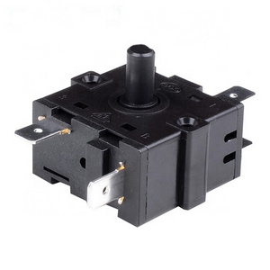 Ningbo factory Free samples oven rotary switch ODM OEM mini 3 4 5 6 7 8 9 10 1112 position rotary switch