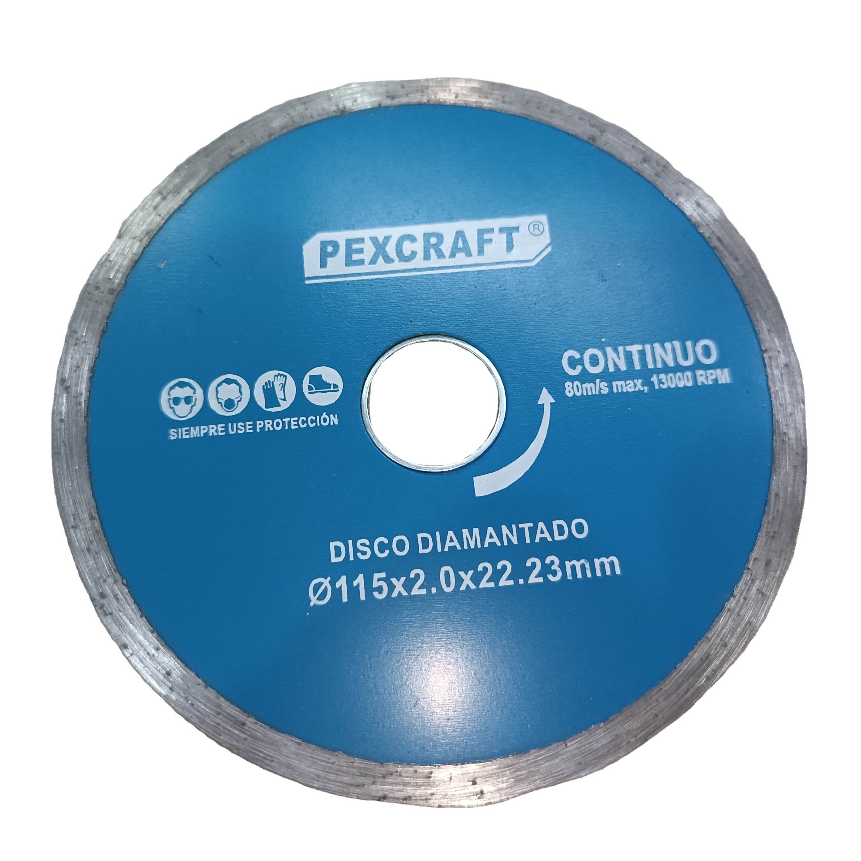 cold press Continuous Rim Diamond Cutting Saw Blade Wheel  for Marble Tile Creamic Wet Cutting