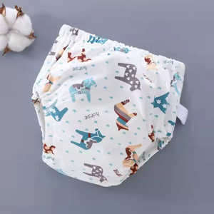 Famicheer baby night pants potty toilet training cotton underwear set 8